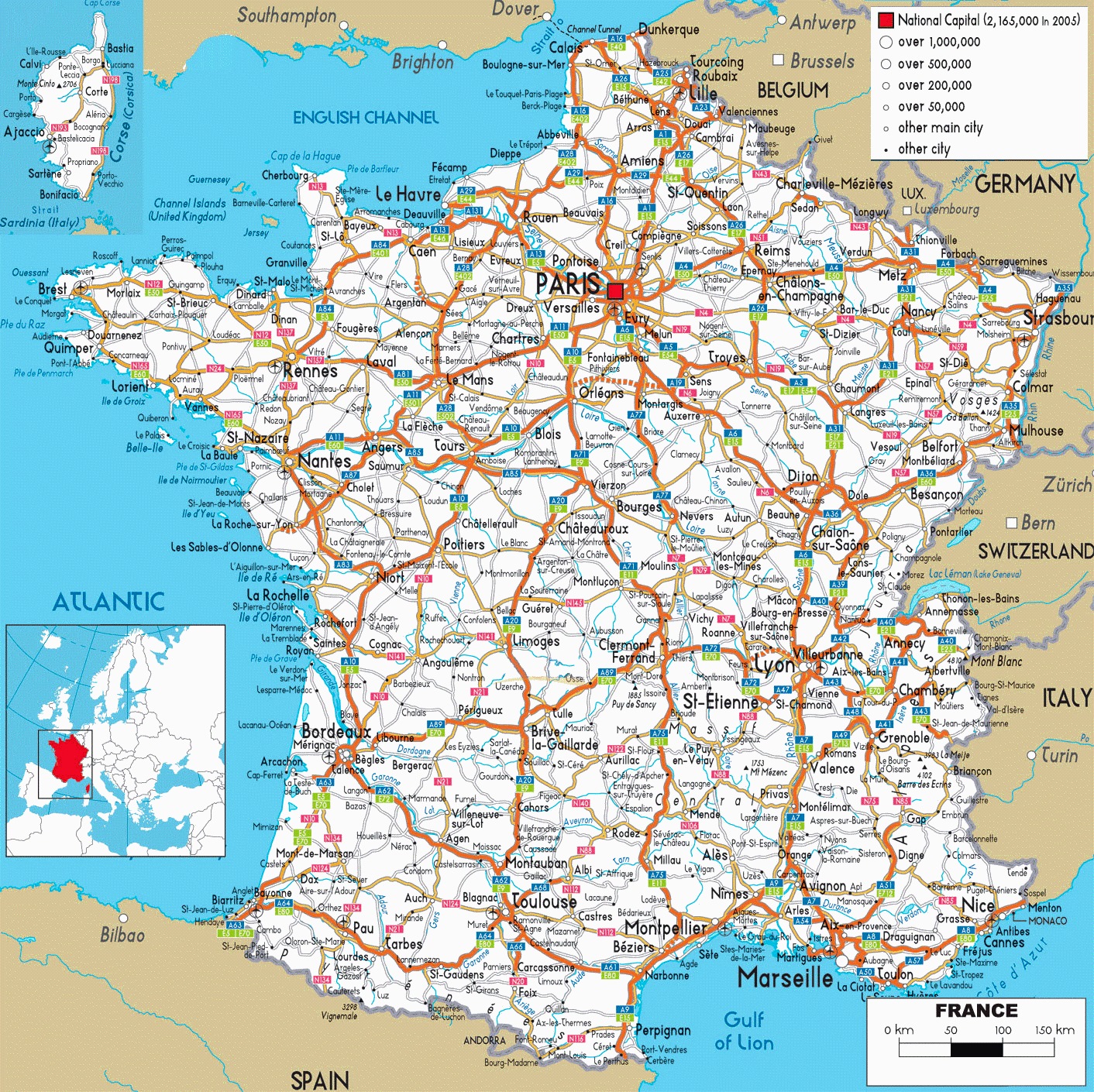 R seau Routier De France Voyage Carte Plan R seau Routier De France Voyage Carte Plan
